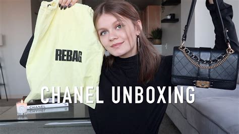 Chanel Bag Unboxing at Rebag 